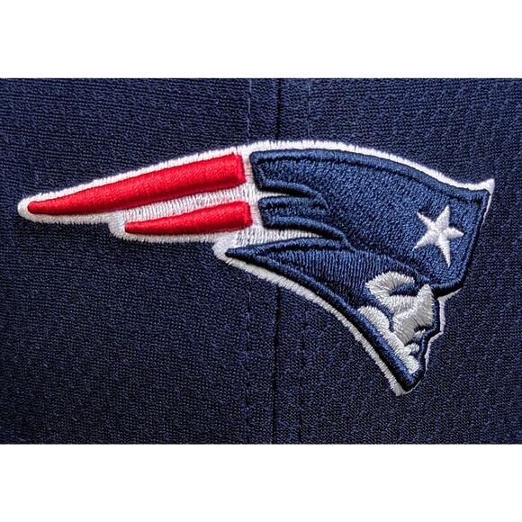 New Era 39Thirty New England Patriots Blue Fitted Embroidered Hat Small/Medium - Picture 3 of 15